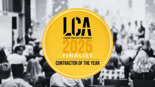 Ground Up Shortlisted for Contractor of the Year at the London Construction Awards 2025.