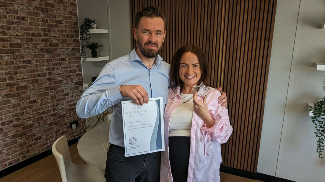 Celebrating Ground Up's First Employee of the Month!